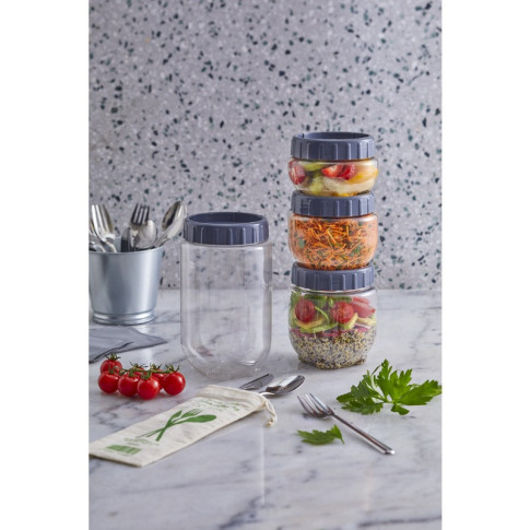 Kit couverts Noxcut en inox 3/1: couteau fourchette serviette, emballage papier 230x60mm H16mm