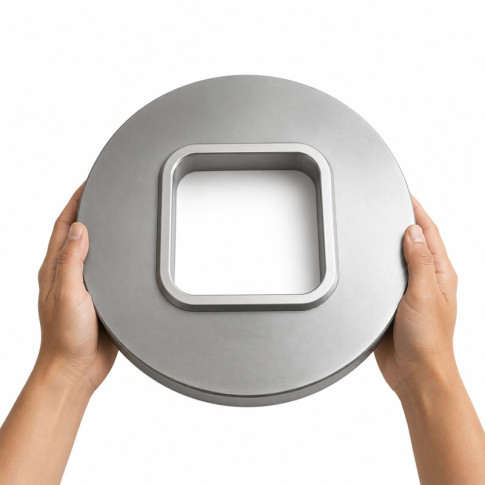 Moule de scellage carré 124x124mm