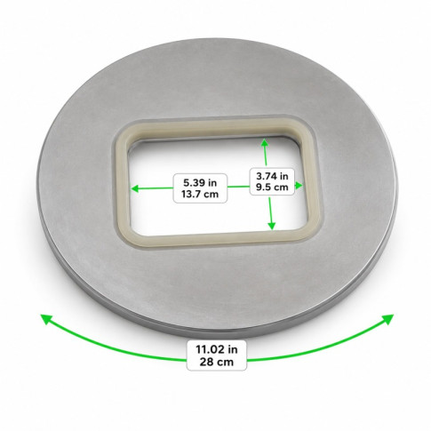 Moule de scellage rectangulaire 137x95 mm