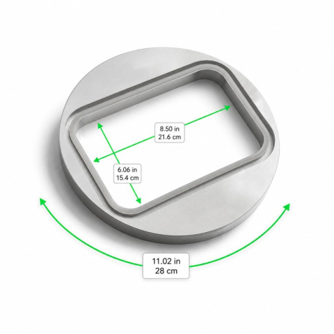 Moule de scellage rectangulaire  216x154mm