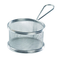 Mini panier friteuse métal rond   H80mm