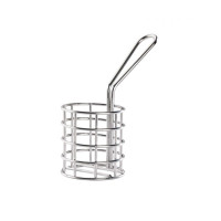 Mini panier friteuse métal rond   H51mm