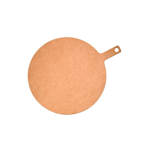Phoenix  Planche ronde couleur naturel en fibre de bois 340x255mm H6mm