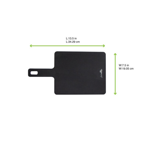 Planche Noire Rectangulaire en fibre de bois  343x190mm H6mm