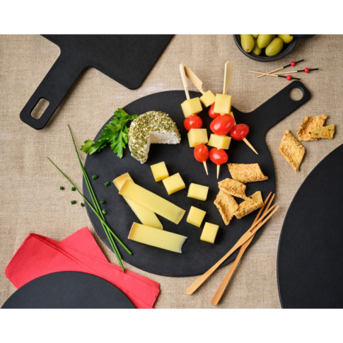 Planche Noire Rectangulaire en fibre de bois  343x190mm H6mm