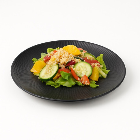 Black Phoenix assiette noire ré-employable  H28mm