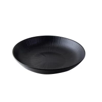 Black Phoenix assiette creuse noire ré-employable   H46mm 950ml