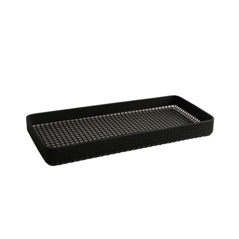 Tapis grillagé en silicone avec bordure pour BBQ 279x140mm H13mm