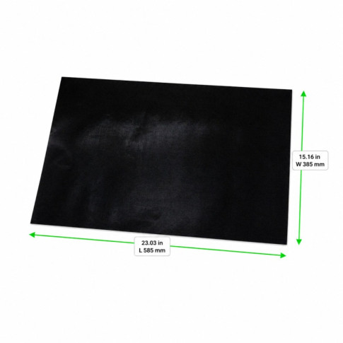 Feuille de protection silicone réutilisable pour four 585x385mm