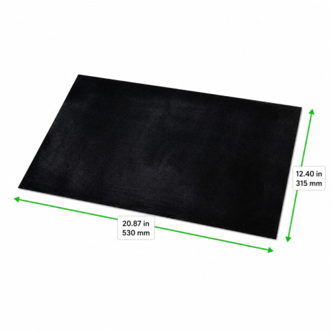 Feuille de protection silicone réutilisable pour four 530x315mm