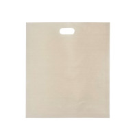 Sac grille pain marron clair en silicone  160x180mm