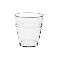 CUPOLY Verre en PET réemployable transparent empilable  82,4 H74mm 232ml