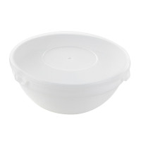 Combo Bol CookShow verre opale + Couv en plastique PP  H50mm 250ml