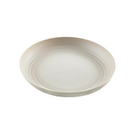 HUSKLY Assiette réemployable composite beige  H30mm