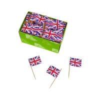 Pique à steack avec drapeau anglais 65