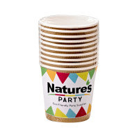 Gobelet carton PLA "Nature cup"  H60mm 120ml
