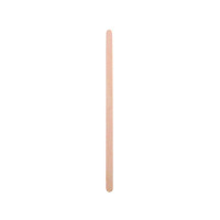 Spatule à café bois à bouts arrondis 5x1mm H110mm