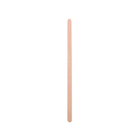 Spatule à café bois à bouts arrondis 5x1mm H110mm