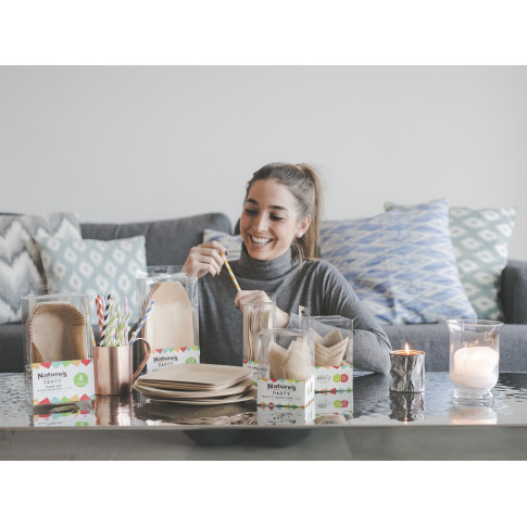 SERVIETTE COTON COCKTAIL GRIS 200x200mm