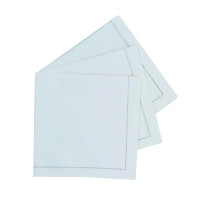 Serviette coton blanc 400x390mm