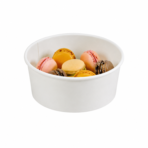 Saladier blanc "Buckaty" multi-usage  H60mm 700ml