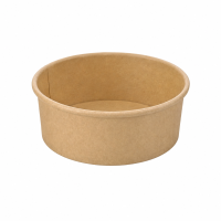 Saladier rond en carton kraft "Buckaty"   H66mm 1500ml