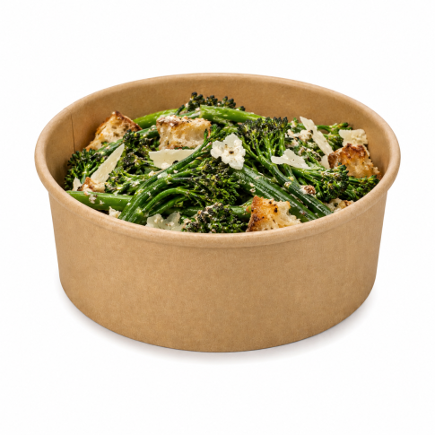 Saladier rond en carton kraft "Buckaty"   H66mm 1500ml