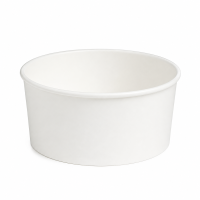Saladier rond en carton blanc "Buckaty"   H68mm 750ml