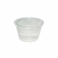 Pot plastique PET transparent  H60mm 150ml