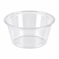 Pot plastique PET transparent  H31mm 60ml