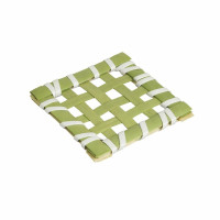 Carré bambou tressé "Ise" 50x50mm