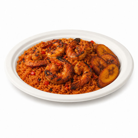 Assiette ovale blanche en pulpe  260x195mm H20mm