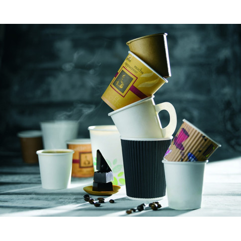 Gobelet carton PLA "Nature cup"  H108mm 340ml