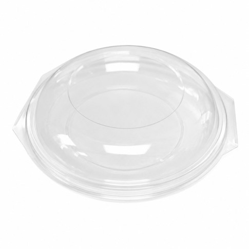 Saladier PET rond avec couvercle charnière   H30mm 500ml