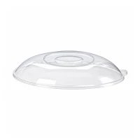 Couvercle BioNchic dôme transparent en plastique PET 275x160mm H45mm
