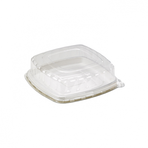 Plat traiteur carré pulpe blanc
