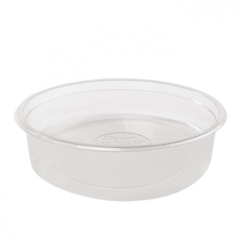 Saladier PET rond transparent "Saladeli"