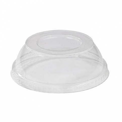 Couvercle PET transparent dôme