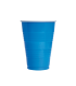 Gobelet plastique PS pong bleu 450 ml Diam: 9 cm 9 x 9 x 12,5 cm