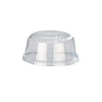 Couvercle PET transparent dôme