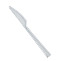 Couteau plastique PS transparent “Lux”