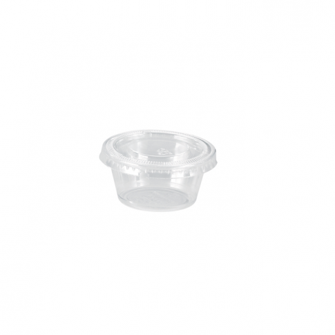 Pot plastique PET transparent