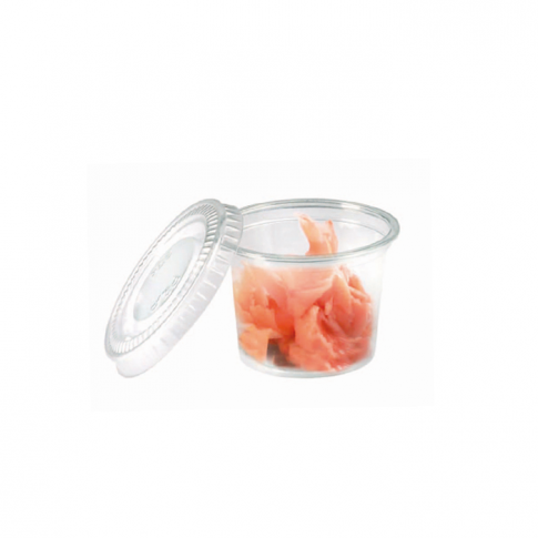 Pot plastique PET transparent