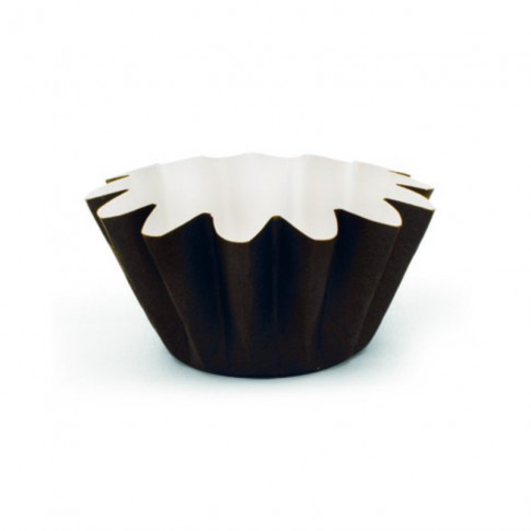 Moule de cuisson étoile papier brun  H65mm
