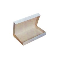 Boîte plateau lunch carton blanc    H60mm