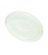 Couvercle rentrant transparent en plastique PLA pour pot Deli  H18mm