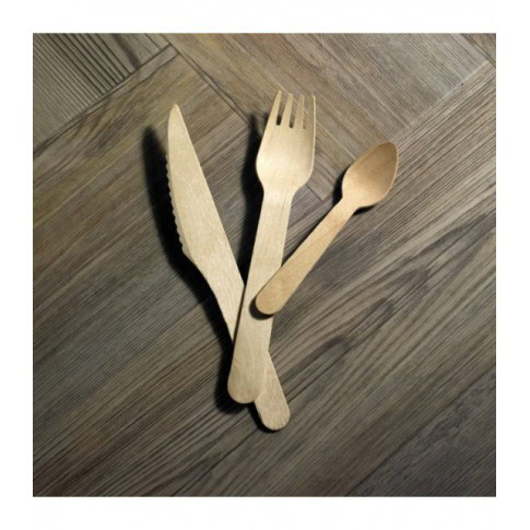 Cuillère à café bois  H110mm