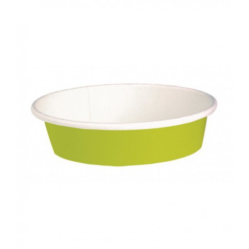 Couvercle plat blanc en carton kraft perforé pour la vapeur  H16mm