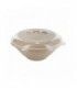 Couvercle plat transparent en plastique PET