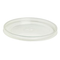 Couvercle rentrant transparent en plastique PP
